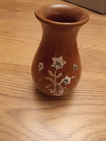 Отдается в дар деревянная вазочка