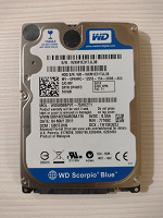 Отдается в дар Western Digital Blue HDD 500gb