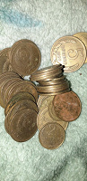 Отдается в дар СССР монетки 1, 2,3, 5 копеек, 1 рубль,10 копеек