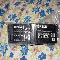 Отдается в дар картриджи к принтеру Epson XP-207
