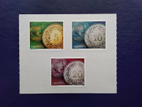 Отдается в дар Монеты на марках. Почтовые марки Швейцарии. MNH. 2022.