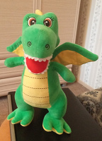 Отдается в дар Мягкая игрушка -динозавр