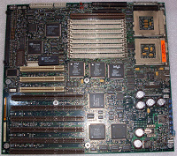 Отдается в дар Материнка 2x socket 7