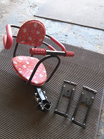 Отдается в дар Детское кресло на велосипед