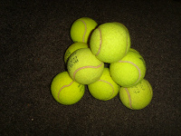 Отдается в дар Мячики тенисные