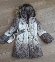 Отдается в дар Куртка-пальто зимнее 146-152