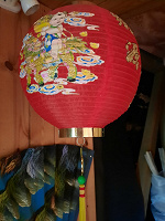 Отдается в дар Декоративный фонарь и подвеска в азиатском стиле