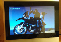 Отдается в дар Цифровая видеорамка фоторамка Toshiba DPF7XSE