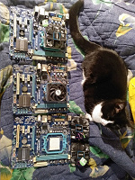 Отдается в дар GA-68MT AM2+ на ddr3 (3 материнских платы)