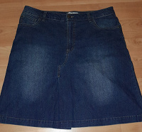 Отдается в дар Летняя джинсовая юбка Бон при — 50-52