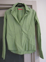 Отдается в дар рубашка женская зеленая