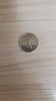 Отдается в дар Монета 1 дихрем 2014 года.