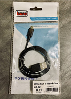 Отдается в дар кабель USB-microUSB