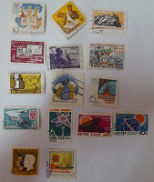 Отдается в дар СССР марки 1960-64 гг.микс