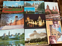 Отдается в дар Москва в открытках в СССР