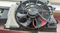 Отдается в дар вентилятор системы охлаждения с расширительным бачком Hyundai Solaris 2011-17