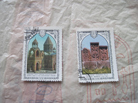 Отдается в дар 4 марки СССР, 1978г, памятники архитектуры, Ереван