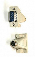 Отдается в дар Переходник мышиный DE-9-M → miniDIN-M