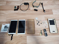Отдается в дар Пакет со всякой всячиной и какой то Redmi