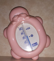 Отдается в дар Детский термометр для воды «Бегемотик»