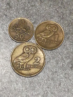 Отдается в дар Монеты Греции