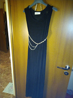 Отдается в дар Черное летнее платье без рукавов 56 размер