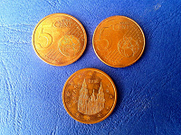 Отдается в дар Монеты 5 Евроцент, Испания