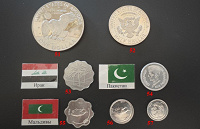 Отдается в дар 51-75 монет