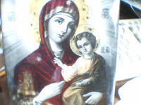 Отдается в дар Икона Казанская божья мать (заступница)