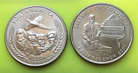Отдается в дар Монетки США и Уругвая