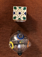 Отдается в дар Кубик и шарик Рубика