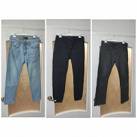 Отдается в дар 3 пары мужских джинсов 30-31 размер