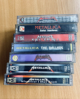 Отдается в дар Аудиокассеты «Metallica»