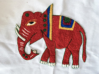 Отдается в дар Тайский слон-ковёр