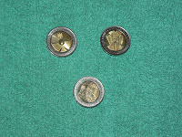 Отдается в дар Набор молдавских монет.