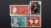 Отдается в дар Датчане. Почтовые марки Дании.