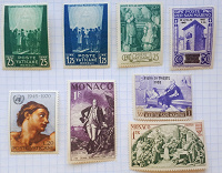 Отдается в дар Иностранные марки стран Ватикан, Сан -Марино, и Монако.