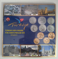 Отдается в дар Альбом для монет Турции