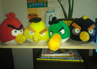 Отдается в дар Плюшевые Angry Birds