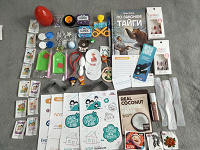 Отдается в дар Разная мелочь, фигурки, коробочки, книга, ручка и на ХМ