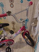 Отдается в дар Велосипед детский с ручкой от 3 до 5 лет