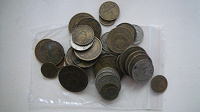 Отдается в дар советские монетки и рубль бумажный