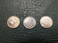 Отдается в дар Новогодние монеты