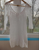 Отдается в дар Летнее ажурное платье, размер 40-42