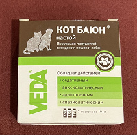 Отдается в дар Настой «Кот Баюн»