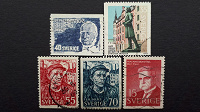 Отдается в дар Шведы. Почтовые марки Швеции.