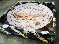 Отдается в дар Тарелочка CYPRUS сувенирная