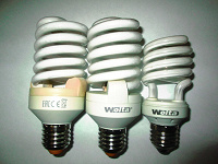 Отдается в дар Лампы энергосберегающие спираль WOLTA E27.