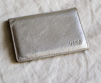 Отдается в дар Визитница Visa