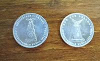 Отдается в дар 5 рублёвые монеты